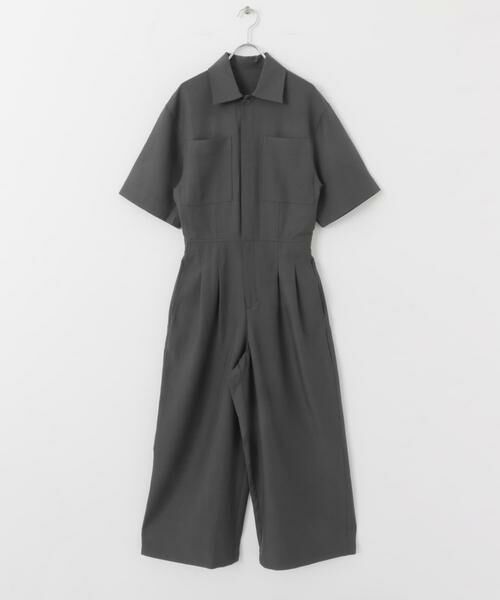 SENSE OF PLACE by URBAN RESEARCH / センスオブプレイス バイ アーバンリサーチ サロペット・オールインワン | ハーフスリーブジャンプスーツ | 詳細20