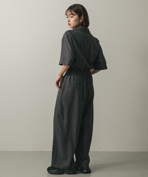 SENSE OF PLACE by URBAN RESEARCH / センスオブプレイス バイ アーバンリサーチ サロペット・オールインワン | ハーフスリーブジャンプスーツ | 詳細19