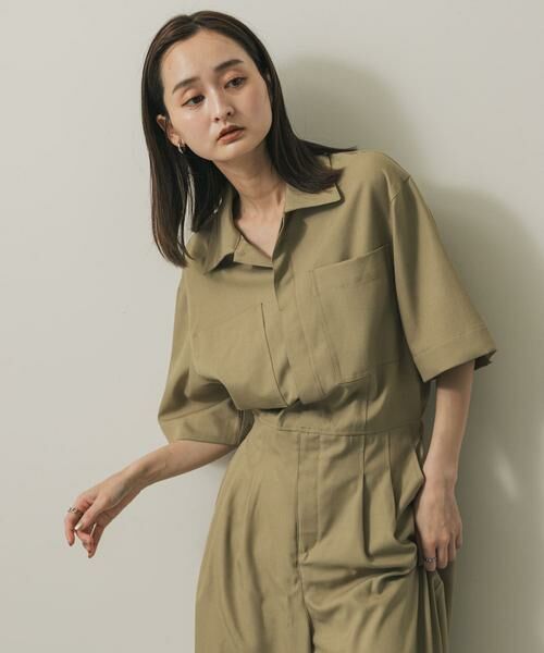 SENSE OF PLACE by URBAN RESEARCH / センスオブプレイス バイ アーバンリサーチ サロペット・オールインワン | ハーフスリーブジャンプスーツ | 詳細28