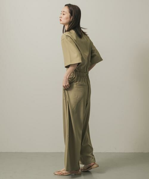 SENSE OF PLACE by URBAN RESEARCH / センスオブプレイス バイ アーバンリサーチ サロペット・オールインワン | ハーフスリーブジャンプスーツ | 詳細30