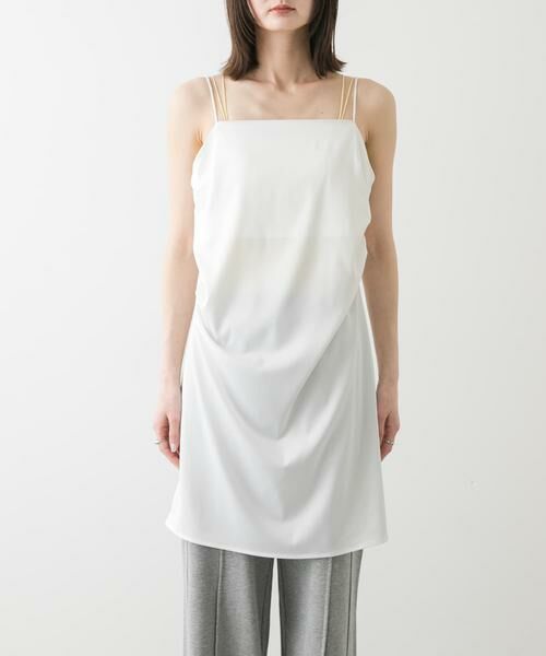 SENSE OF PLACE by URBAN RESEARCH / センスオブプレイス バイ アーバンリサーチ ワンピース | サテンタックミニキャミワンピース | 詳細13