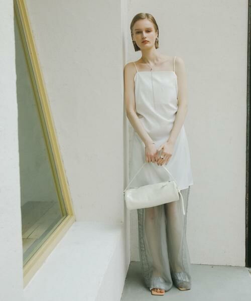 SENSE OF PLACE by URBAN RESEARCH / センスオブプレイス バイ アーバンリサーチ ワンピース | サテンタックミニキャミワンピース | 詳細5