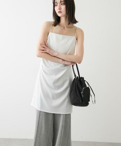 SENSE OF PLACE by URBAN RESEARCH / センスオブプレイス バイ アーバンリサーチ ワンピース | サテンタックミニキャミワンピース | 詳細7