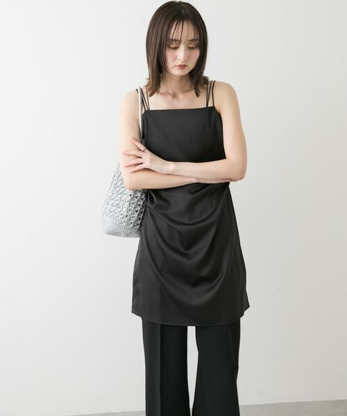 SENSE OF PLACE by URBAN RESEARCH / センスオブプレイス バイ アーバンリサーチ ワンピース | サテンタックミニキャミワンピース | 詳細17