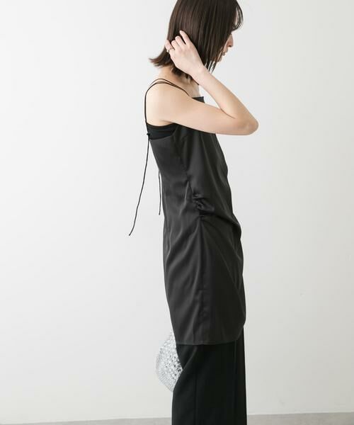SENSE OF PLACE by URBAN RESEARCH / センスオブプレイス バイ アーバンリサーチ ワンピース | サテンタックミニキャミワンピース | 詳細20