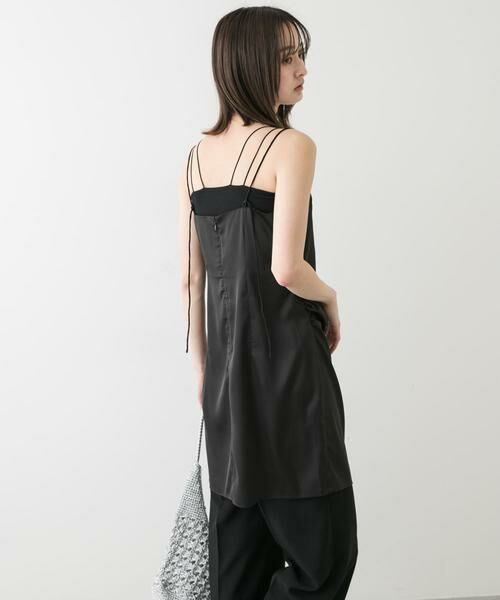 SENSE OF PLACE by URBAN RESEARCH / センスオブプレイス バイ アーバンリサーチ ワンピース | サテンタックミニキャミワンピース | 詳細21