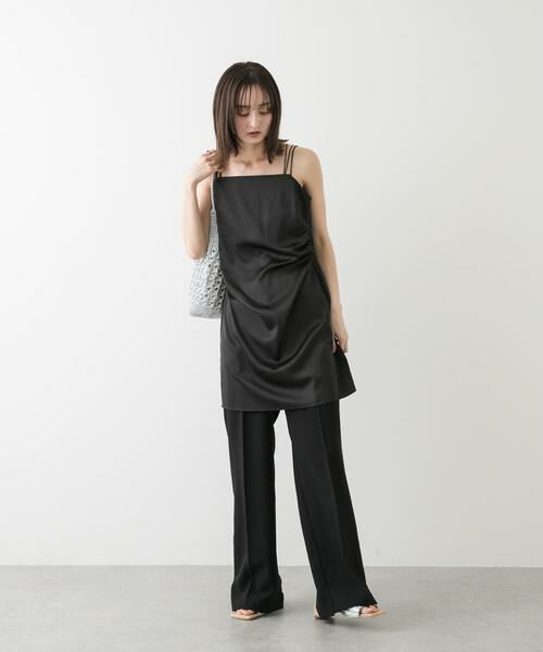 SENSE OF PLACE by URBAN RESEARCH / センスオブプレイス バイ アーバンリサーチ ワンピース | サテンタックミニキャミワンピース | 詳細23