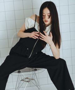 SENSE OF PLACE by URBAN RESEARCH / センスオブプレイス バイ アーバンリサーチ サロペット・オールインワン | 撥水UVカットウエストドローオールインワン