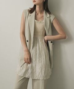 SENSE OF PLACE by URBAN RESEARCH / センスオブプレイス バイ アーバンリサーチ ワンピース | シャーリングプリーツミニワンピース