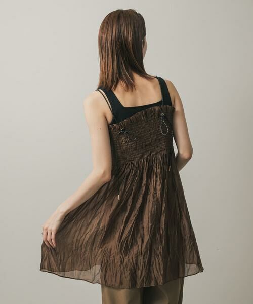 SENSE OF PLACE by URBAN RESEARCH / センスオブプレイス バイ アーバンリサーチ ワンピース | シャーリングプリーツミニワンピース | 詳細2