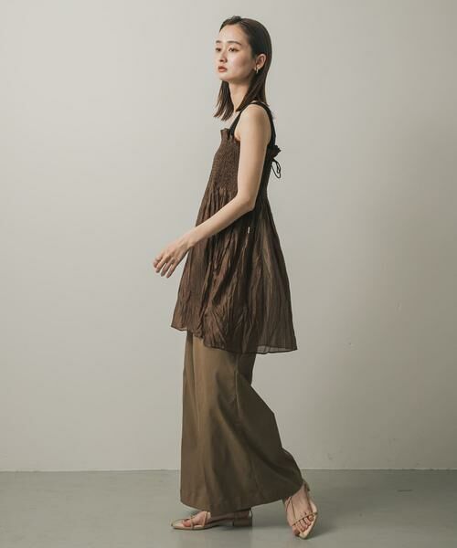 SENSE OF PLACE by URBAN RESEARCH / センスオブプレイス バイ アーバンリサーチ ワンピース | シャーリングプリーツミニワンピース | 詳細5