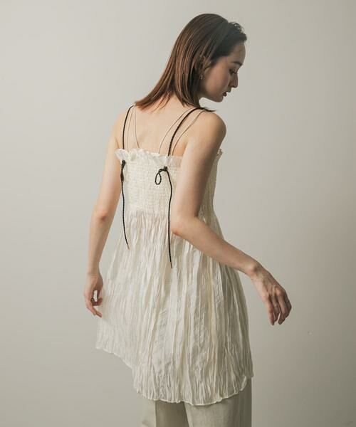 SENSE OF PLACE by URBAN RESEARCH / センスオブプレイス バイ アーバンリサーチ ワンピース | シャーリングプリーツミニワンピース | 詳細14