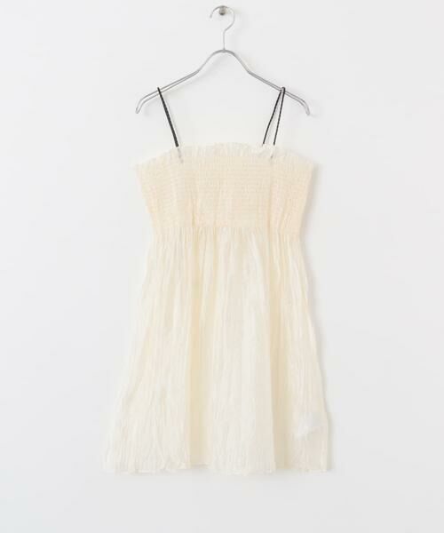 SENSE OF PLACE by URBAN RESEARCH / センスオブプレイス バイ アーバンリサーチ ワンピース | シャーリングプリーツミニワンピース | 詳細17