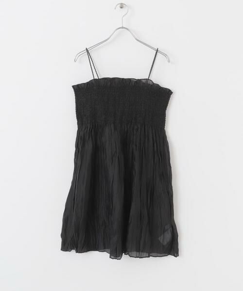 SENSE OF PLACE by URBAN RESEARCH / センスオブプレイス バイ アーバンリサーチ ワンピース | シャーリングプリーツミニワンピース | 詳細24