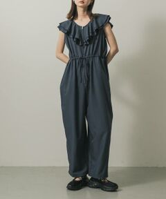 SENSE OF PLACE by URBAN RESEARCH / センスオブプレイス バイ アーバンリサーチ サロペット・オールインワン | フリルオールインワン