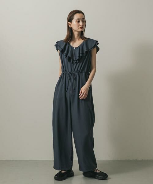 SENSE OF PLACE by URBAN RESEARCH / センスオブプレイス バイ アーバンリサーチ サロペット・オールインワン | フリルオールインワン | 詳細2