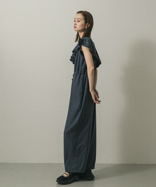 SENSE OF PLACE by URBAN RESEARCH / センスオブプレイス バイ アーバンリサーチ サロペット・オールインワン | フリルオールインワン | 詳細4