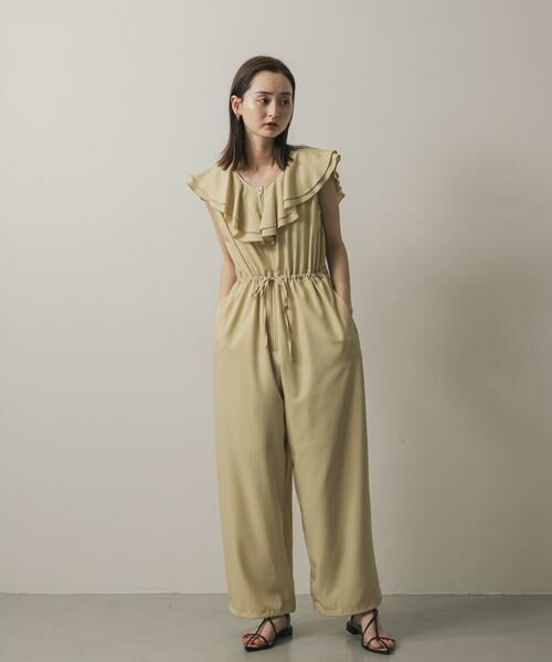 SENSE OF PLACE by URBAN RESEARCH / センスオブプレイス バイ アーバンリサーチ サロペット・オールインワン | フリルオールインワン | 詳細21