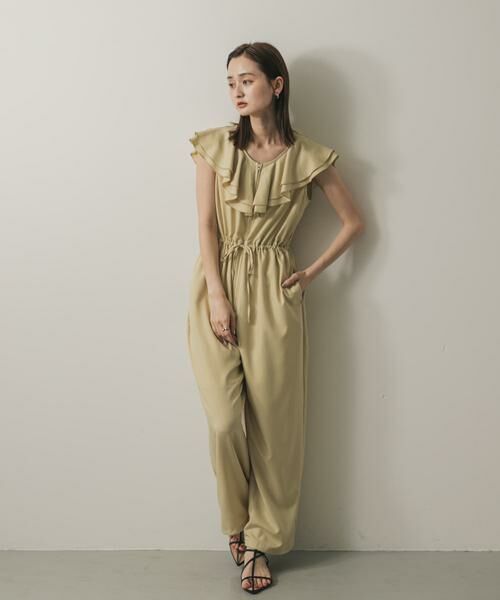 SENSE OF PLACE by URBAN RESEARCH / センスオブプレイス バイ アーバンリサーチ サロペット・オールインワン | フリルオールインワン | 詳細22