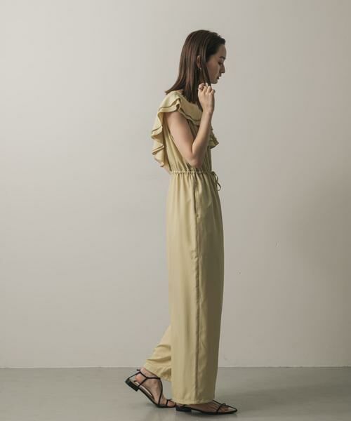 SENSE OF PLACE by URBAN RESEARCH / センスオブプレイス バイ アーバンリサーチ サロペット・オールインワン | フリルオールインワン | 詳細23