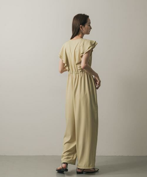 SENSE OF PLACE by URBAN RESEARCH / センスオブプレイス バイ アーバンリサーチ サロペット・オールインワン | フリルオールインワン | 詳細24