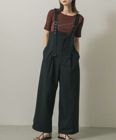 SENSE OF PLACE by URBAN RESEARCH / センスオブプレイス バイ アーバンリサーチ サロペット・オールインワン | ウエストタックサロペットパンツ