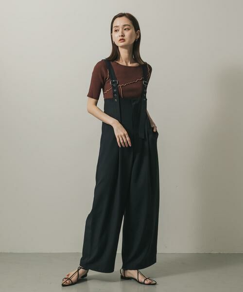 SENSE OF PLACE by URBAN RESEARCH / センスオブプレイス バイ アーバンリサーチ サロペット・オールインワン | ウエストタックサロペットパンツ | 詳細1