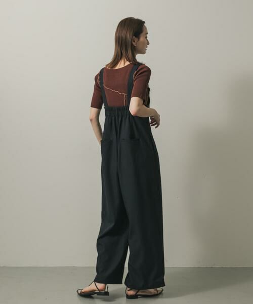 SENSE OF PLACE by URBAN RESEARCH / センスオブプレイス バイ アーバンリサーチ サロペット・オールインワン | ウエストタックサロペットパンツ | 詳細3