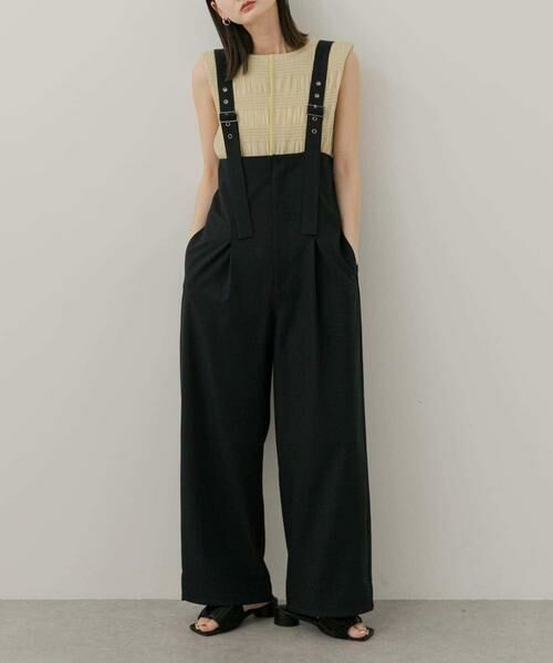 SENSE OF PLACE by URBAN RESEARCH / センスオブプレイス バイ アーバンリサーチ サロペット・オールインワン | ウエストタックサロペットパンツ | 詳細5