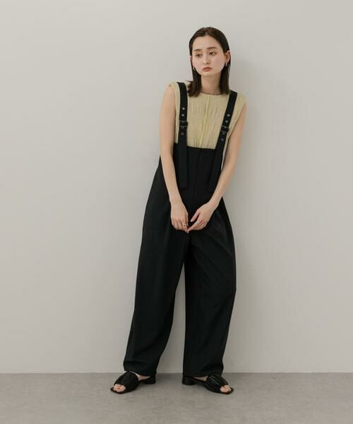 SENSE OF PLACE by URBAN RESEARCH / センスオブプレイス バイ アーバンリサーチ サロペット・オールインワン | ウエストタックサロペットパンツ | 詳細6