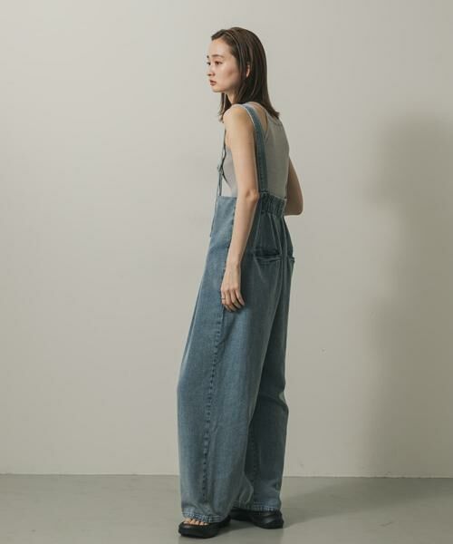 SENSE OF PLACE by URBAN RESEARCH / センスオブプレイス バイ アーバンリサーチ サロペット・オールインワン | ウエストタックサロペットパンツ | 詳細14