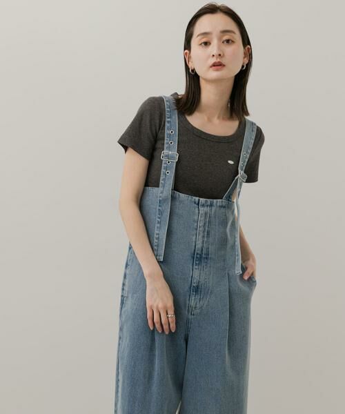 SENSE OF PLACE by URBAN RESEARCH / センスオブプレイス バイ アーバンリサーチ サロペット・オールインワン | ウエストタックサロペットパンツ | 詳細17