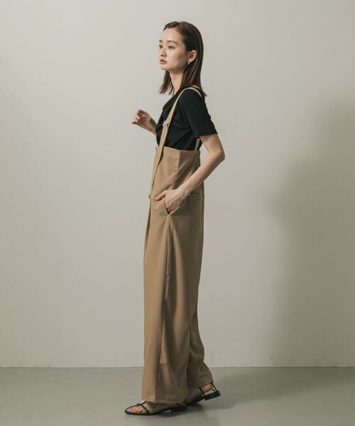 SENSE OF PLACE by URBAN RESEARCH / センスオブプレイス バイ アーバンリサーチ サロペット・オールインワン | ウエストタックサロペットパンツ | 詳細24