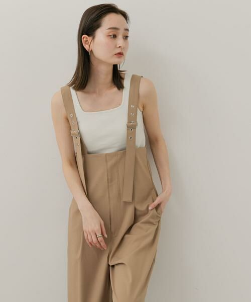 SENSE OF PLACE by URBAN RESEARCH / センスオブプレイス バイ アーバンリサーチ サロペット・オールインワン | ウエストタックサロペットパンツ | 詳細26