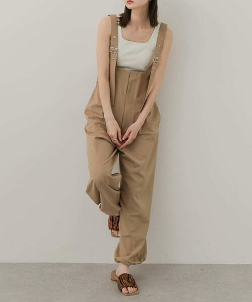 SENSE OF PLACE by URBAN RESEARCH / センスオブプレイス バイ アーバンリサーチ サロペット・オールインワン | ウエストタックサロペットパンツ | 詳細27