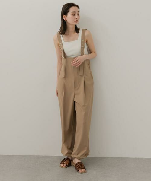SENSE OF PLACE by URBAN RESEARCH / センスオブプレイス バイ アーバンリサーチ サロペット・オールインワン | ウエストタックサロペットパンツ | 詳細28