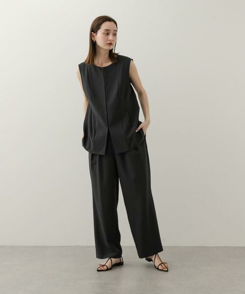 SENSE OF PLACE by URBAN RESEARCH / センスオブプレイス バイ アーバンリサーチ ワンピース | ウエストタックジレセットアップ | 詳細22