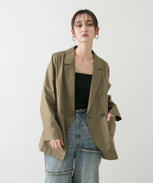 SENSE OF PLACE by URBAN RESEARCH / センスオブプレイス バイ アーバンリサーチ その他アウター | チンツテーラードジャケット | 詳細1