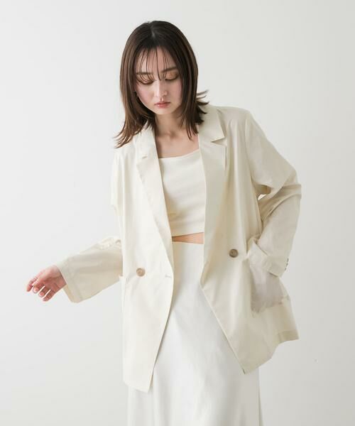 SENSE OF PLACE by URBAN RESEARCH / センスオブプレイス バイ アーバンリサーチ その他アウター | チンツテーラードジャケット | 詳細15