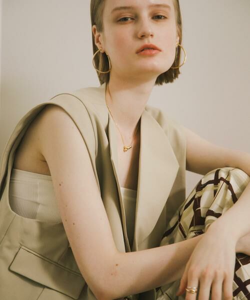 SENSE OF PLACE by URBAN RESEARCH / センスオブプレイス バイ アーバンリサーチ ベスト | テーラードクロップドジレ | 詳細19