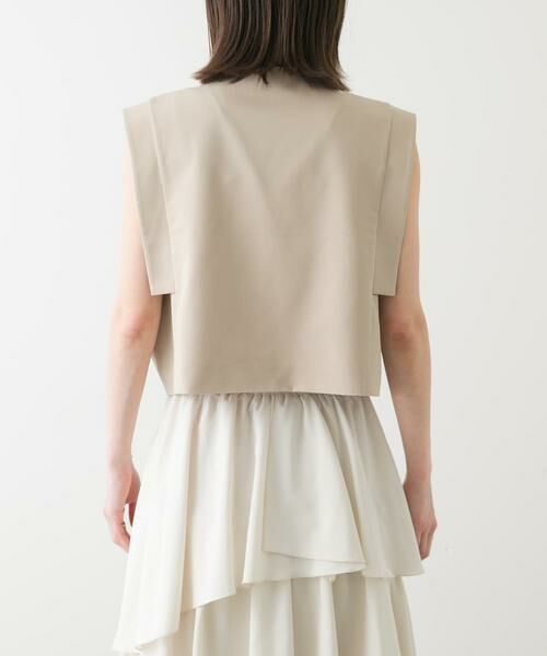 SENSE OF PLACE by URBAN RESEARCH / センスオブプレイス バイ アーバンリサーチ ベスト | テーラードクロップドジレ | 詳細28