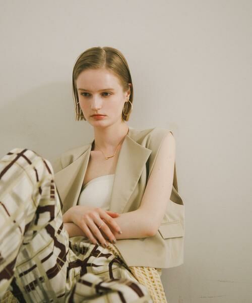 SENSE OF PLACE by URBAN RESEARCH / センスオブプレイス バイ アーバンリサーチ ベスト | テーラードクロップドジレ | 詳細20