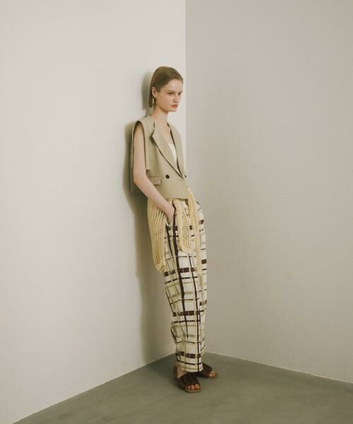 SENSE OF PLACE by URBAN RESEARCH / センスオブプレイス バイ アーバンリサーチ ベスト | テーラードクロップドジレ | 詳細22