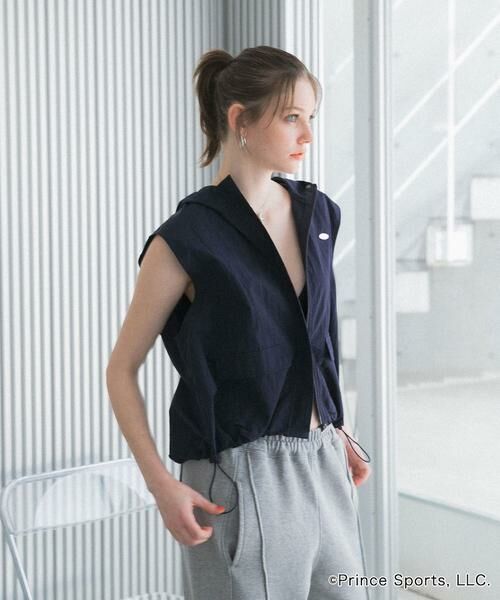 SENSE OF PLACE by URBAN RESEARCH / センスオブプレイス バイ アーバンリサーチ その他アウター | 『別注』prince　ナイロンフードベスト | 詳細2