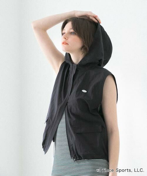 SENSE OF PLACE by URBAN RESEARCH / センスオブプレイス バイ アーバンリサーチ その他アウター | 『別注』prince　ナイロンフードベスト | 詳細24