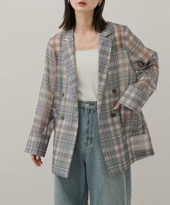 SENSE OF PLACE by URBAN RESEARCH / センスオブプレイス バイ アーバンリサーチ その他アウター | シアーテーラードジャケット