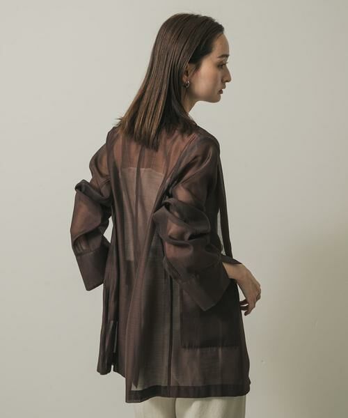 SENSE OF PLACE by URBAN RESEARCH / センスオブプレイス バイ アーバンリサーチ その他アウター | シアーテーラードジャケット | 詳細4