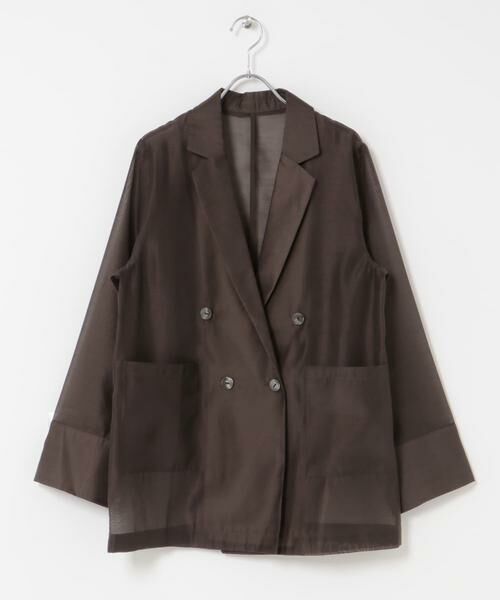 SENSE OF PLACE by URBAN RESEARCH / センスオブプレイス バイ アーバンリサーチ その他アウター | シアーテーラードジャケット | 詳細7