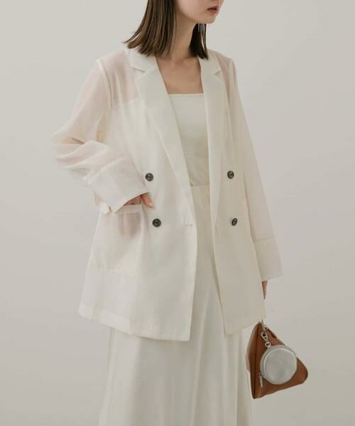 SENSE OF PLACE by URBAN RESEARCH / センスオブプレイス バイ アーバンリサーチ その他アウター | シアーテーラードジャケット | 詳細12