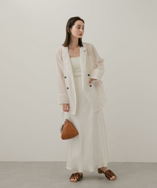 SENSE OF PLACE by URBAN RESEARCH / センスオブプレイス バイ アーバンリサーチ その他アウター | シアーテーラードジャケット | 詳細15